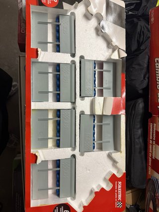 Scalextric Cambio de Pista en Curva