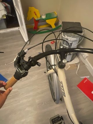 Bicicleta Paseo Blanca Casi Nueva