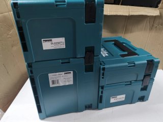 4 maletines makita Makpac tipo 1, 2, 3 y 4