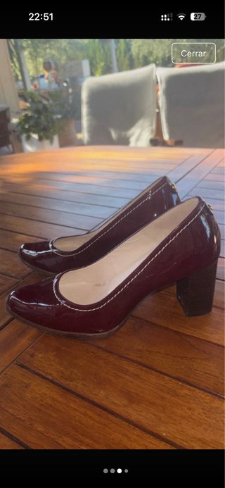 Tacones Lodi Rojo Talla 38