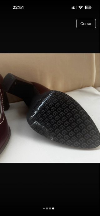 Tacones Lodi Rojo Talla 38