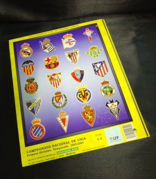 Álbum Las Fichas de la Liga 2004