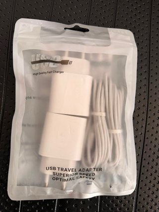 Pack 2 Cargadores Rápidos USB-C con Cable (Nuevos/