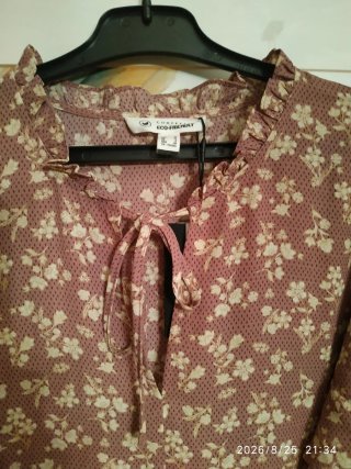 Blusa Cortefiel Estampada Floral