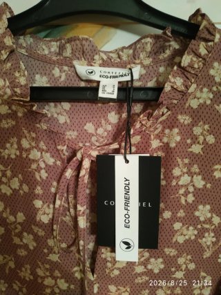 Blusa Cortefiel Estampada Floral