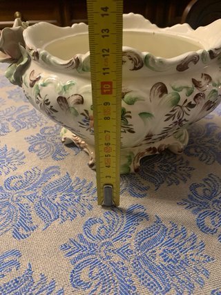 Zuppiera Bassano in ceramica con coperchio