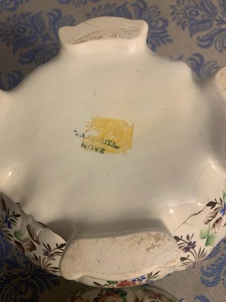 Zuppiera Bassano in ceramica con coperchio
