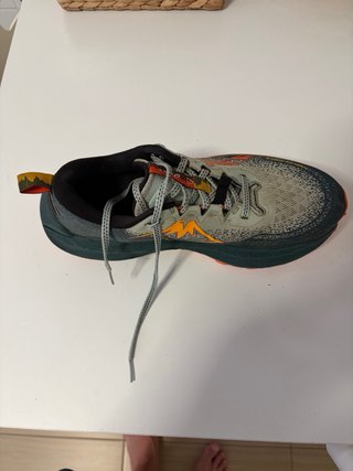 Asics Trabuco Max 4 Cinza Laranja