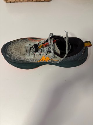 Asics Trabuco Max 4 Cinza Laranja