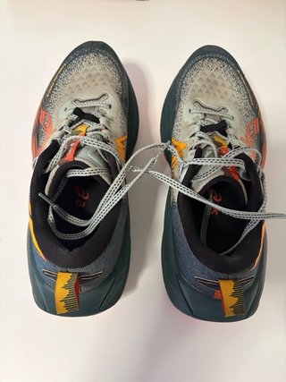 Asics Trabuco Max 4 Cinza Laranja