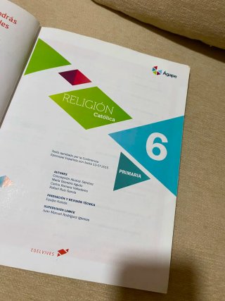 Religión católica 6 Primaria : Ágape