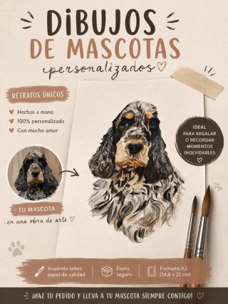 Dibujos personalizados de mascotas