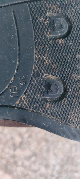 Botas bajas y polainas para equitación.