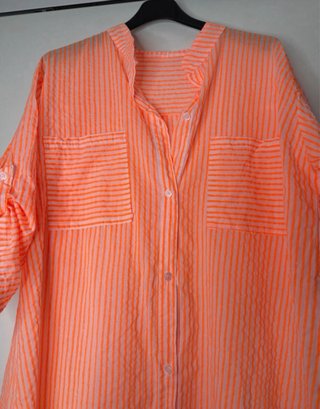 Camisola Vestido Naranja Talla Única