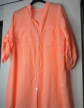 Camisola Vestido Naranja Talla Única