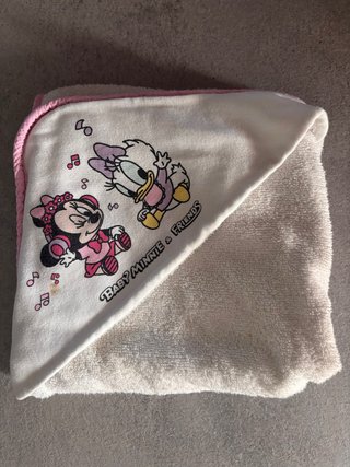 Accappatoio neonato Minnie & Friends
