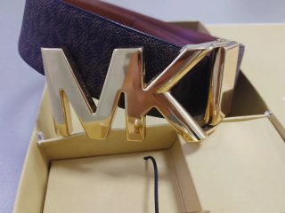 Cinturón Michael Kors Mujer Marrón y Dorado
