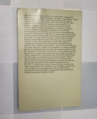 Libro Historia de un idiota contada por él mismo
