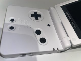 Game Boy Advance SP Blanca IPS