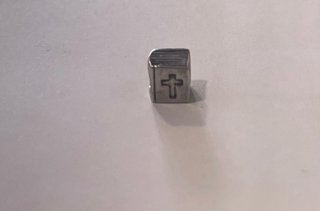 Charm Pandora Libro Cruz Plata Auténtico