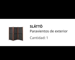 Biombo separador de ambientes madera y tela