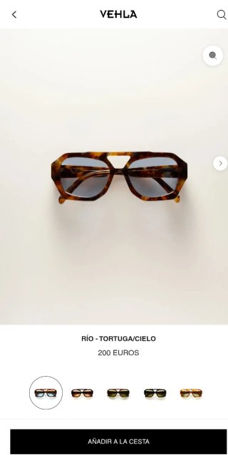 Gafas de sol Vhela estilo vintage