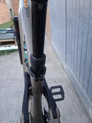 Bicicleta Montaña, suspensión RockShox.