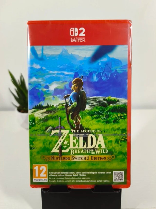 ¡PRECINTADO! Zelda Breath Switch 2