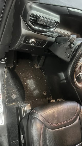Lavado de coches, estética interna