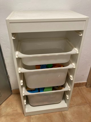 Armadio di stoccaggio bianco Ikea