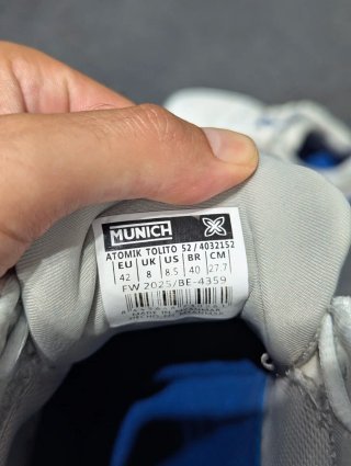 Zapatillas pádel Munich Atomik Tolito 42
