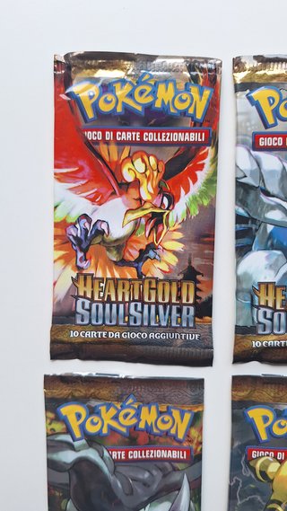 Pokemon HeartGold & SoulSilver - 4 Art Packs