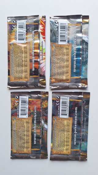 Pokemon HeartGold & SoulSilver - 4 Art Packs