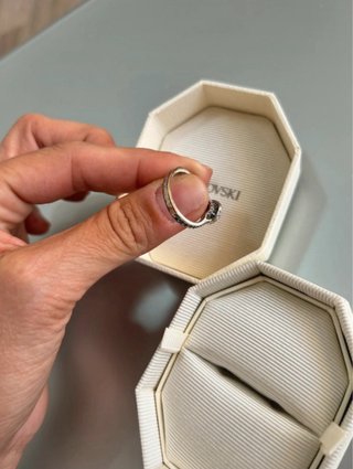 Anillo Swarovski Constella talla 55 (original)