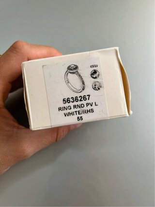 Anillo Swarovski Constella talla 55 (original)