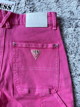 Guess Originals Pantalón Cargo Rosa