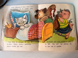 Cuento antiguo El gatito Marramiau