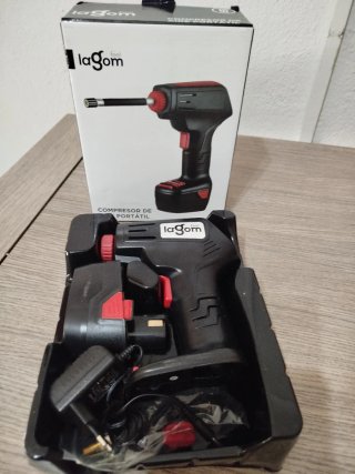 Compresor Aire Portátil Lagom, Hinchador Ruedas