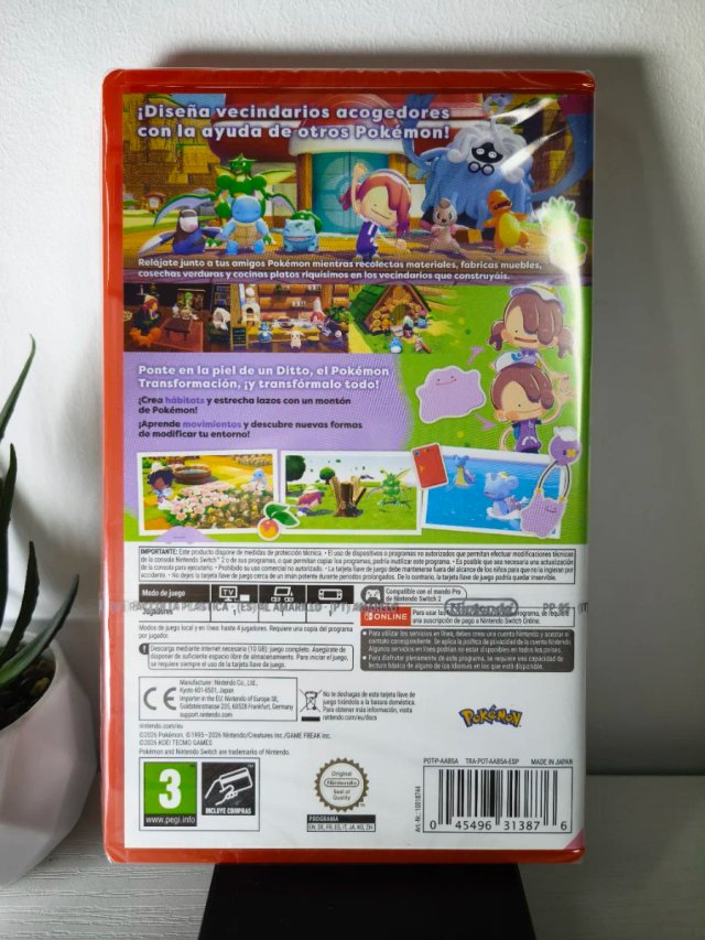 ¡PRECINTADO! Pokopia Nintendo Switch 2