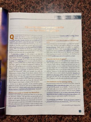 Lingua e literatura 1 Bacharelato