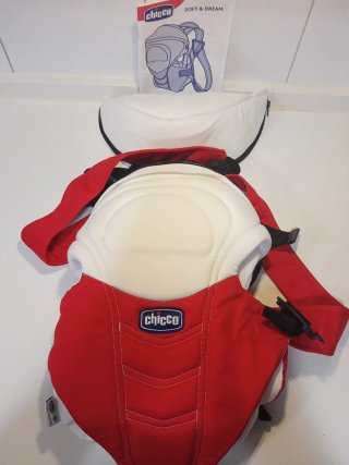 Mochila Portabebés Chicco Soft & Dream Roja