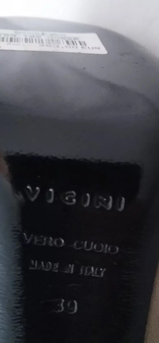 Zapatos de Lujo con tacón de la Firma VICINI T. 39