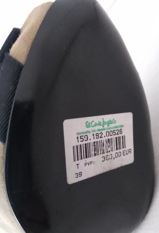 Zapatos de Lujo con tacón de la Firma VICINI T. 39