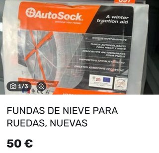 Fundas Nieve AutoSock Nuevas