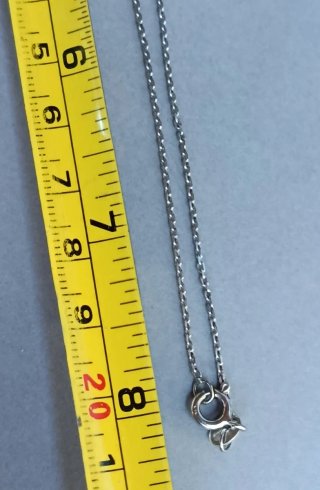 Colgante Plata Ositos con Cadena