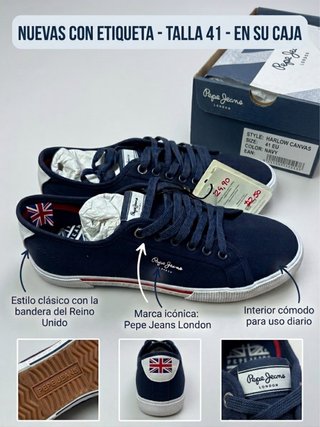 Zapatillas Pepe Jeans Talla 41 - Nuevas