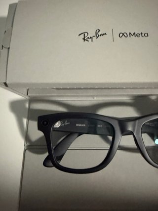 Gafas  Ray-Ban Meta Negras Lente Transition