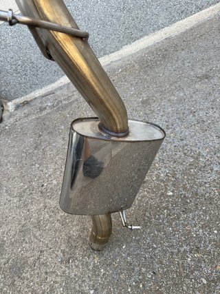 Tubo de escape Miltek audi s3 8p