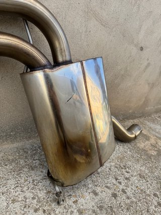 Tubo de escape Miltek audi s3 8p
