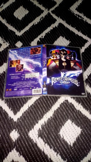 POWER RANGER LA PELÍCULA: DVD SÚPER DESCATALOGADO